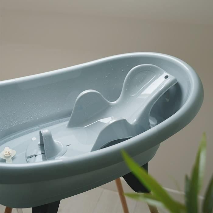 THERMOBABY Tumbona de baño Daphne - Flor azul 4 THERMOBABY Tumbona de baño Daphne - Flor azul 4