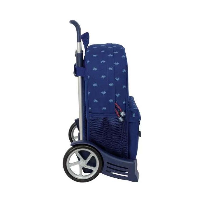 Mochila Escolar con Ruedas Harry Potter Captain Azul marino 32 x 43 x 14 cm 2