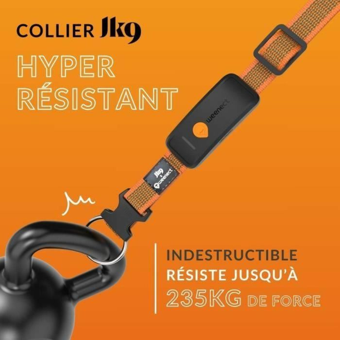 Weenect WEE3770000300789 Collar GPS para Perros Dog XT Resistente al Agua Antena XL Naranja con Suscripción Incluye Collar Julius-K9 5 Weenect WEE3770000300789 Collar GPS para Perros Dog XT Resistente al Agua Antena XL Naranja con Suscripción Incluye Collar Julius-K9 5