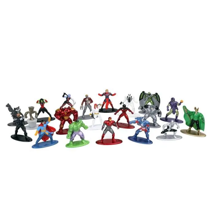 Simba Dickie Group Caja Marvel 20 Figuras Metal 4 cm JAD1695825428388 2