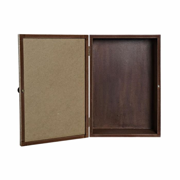 Caja Decorativa DKD Home Decor Moderno Madera MDF (18 x 7 x 26 cm) 1