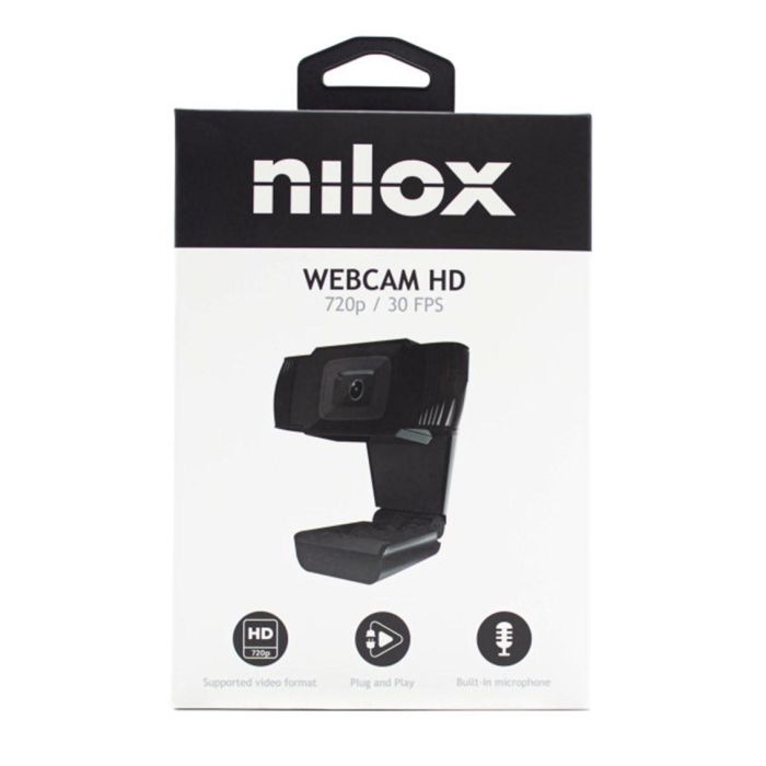 Nilox Webcam NXWC02 HD 720P con Micrófono, Compatible con Windows, Linux y Mac OS 4 Nilox Webcam NXWC02 HD 720P con Micrófono, Compatible con Windows, Linux y Mac OS 4