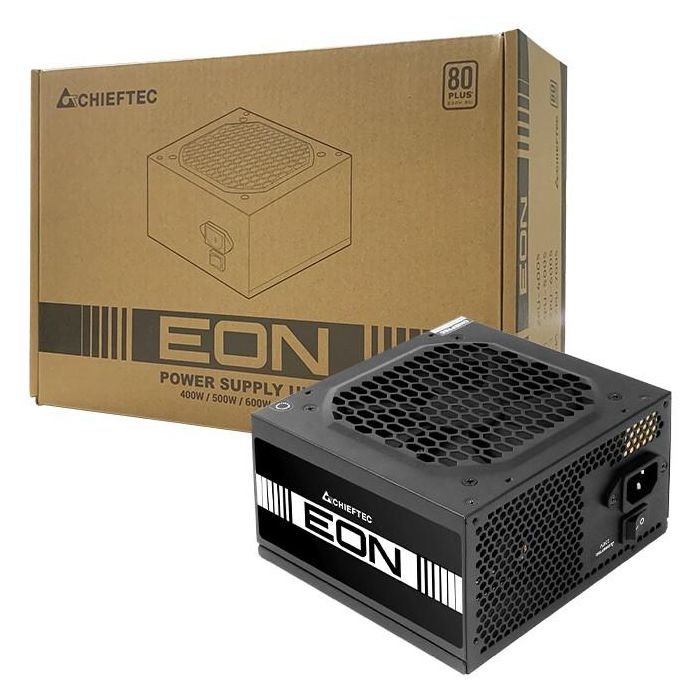 Chieftec EON Series 80Plus Fuente de Alimentación PC 600W 80 PLUS ATX No Modular 6