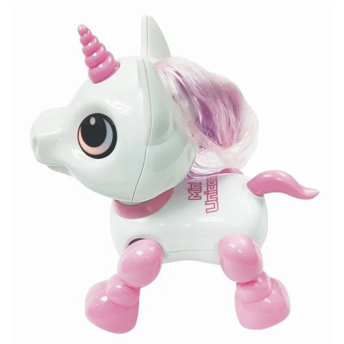 Lexibook Robot Unicornio Mini con Efectos de Luz y Sonido, Repetición de Voz, Control por Clic Manual, Juguete para Niños 2