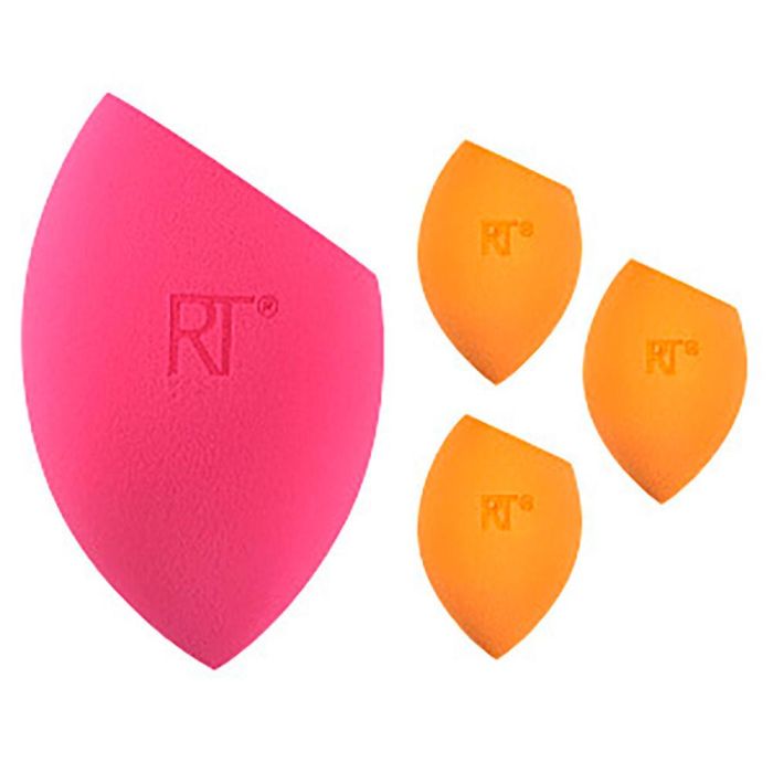 Real Techniques Vivid Escape XL + Mini Miracle Complexion Sponge Estuche 4 Pz 2 Real Techniques Vivid Escape XL + Mini Miracle Complexion Sponge Estuche 4 Pz 2