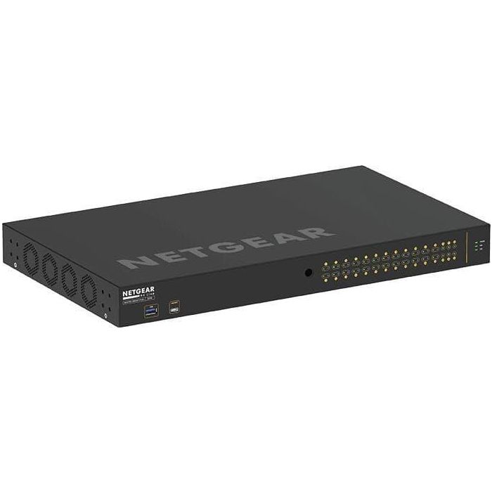 NETGEAR M4250-26G4F 24+4P AV Line Switch PoE+ Gestionable con Montaje en Rack 0