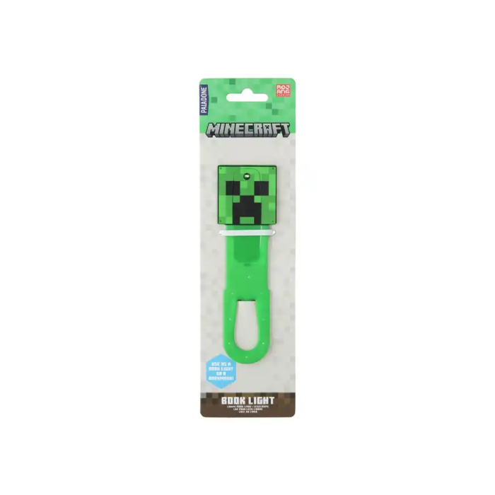 Wondee Lámpara de Lectura Minecraft Creeper LED Oficial para Fans 8