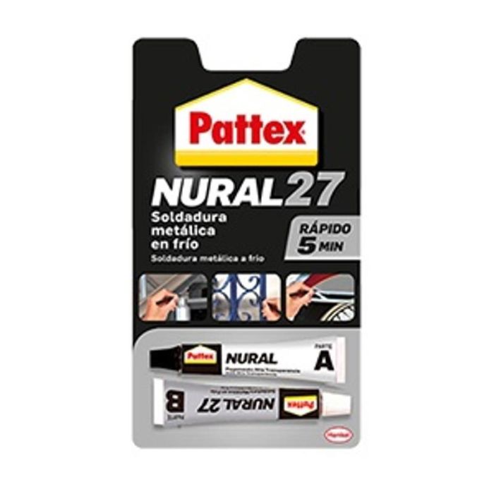 Pattex 1768322 Nural-27 Soldadura Rápida de Metales 22 ml
