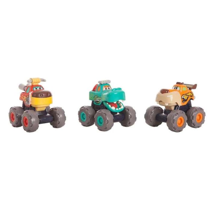 Camion friccion moster trucks tigre 17x15x15 cm - modelos surtidos