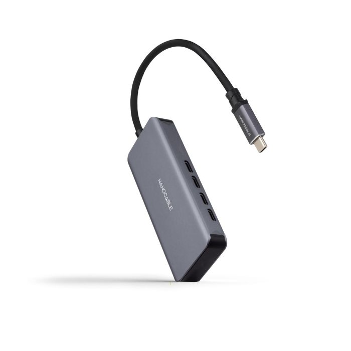 NANOCABLE HUB USB-C/M A 3xUSB-C/H ALUMINIO 10 CM NANOCABLE HUB USB-C/M A 3xUSB-C/H ALUMINIO 10 CM
