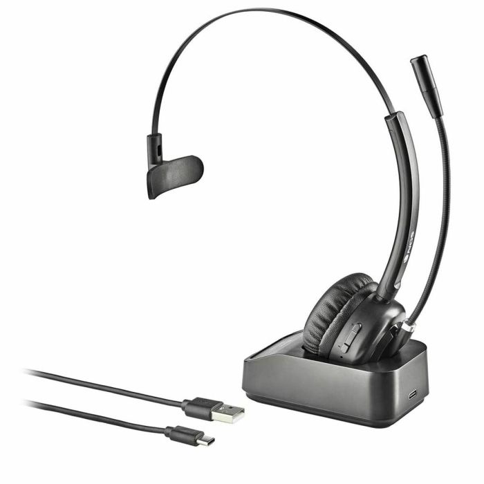 Auriculares con Micrófono NGS BUZZ BLAB Negro