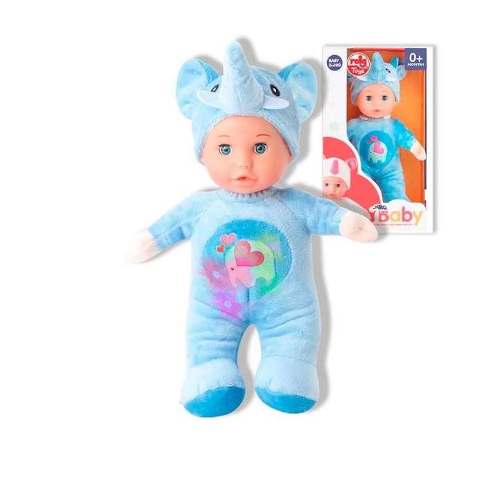 Muñeca elefante de peluche 30 cm 1 Muñeca elefante de peluche 30 cm 1