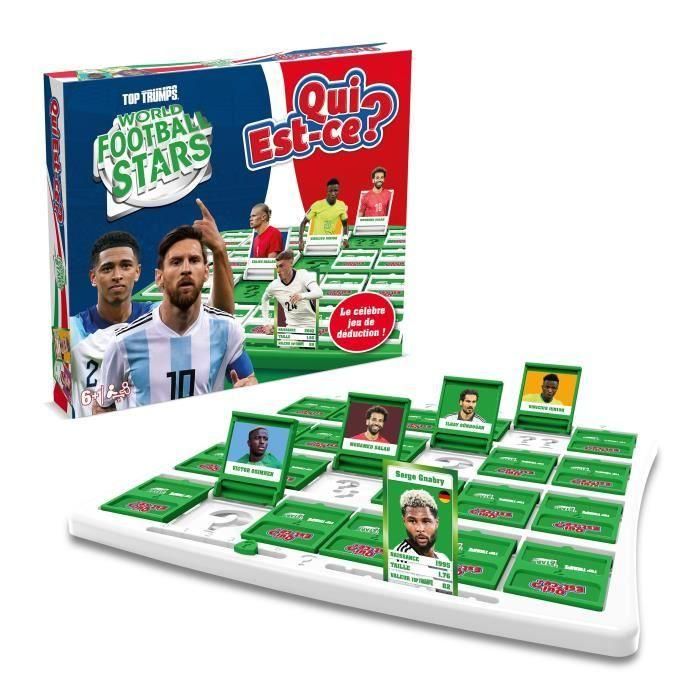 ¿QUIÉN ES? Estrellas del Fútbol Mundial - Juego de mesa - JUGADA GANADORA - A partir de 6 años 3 ¿QUIÉN ES? Estrellas del Fútbol Mundial - Juego de mesa - JUGADA GANADORA - A partir de 6 años 3