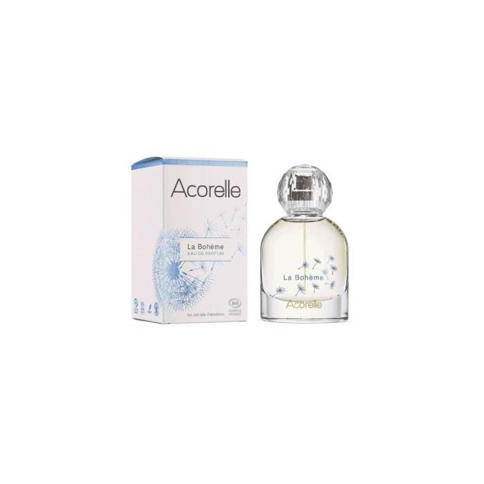 ACORELLE Eau de Parfum La Boheme 50 ml Floral Fresco Solar Ecológico Certificado ECOCERT