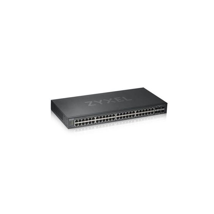 Zyxel GS1920-48V2 Gestionado Gigabit Ethernet (10/100/1000) Negro Zyxel GS1920-48V2 Gestionado Gigabit Ethernet (10/100/1000) Negro