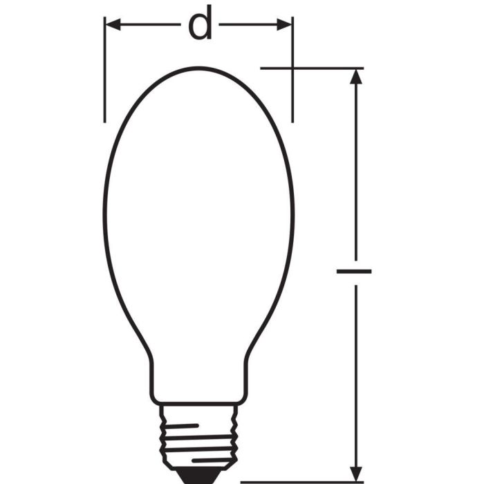 Ledvance LVE-4050300015750 Bombilla Vapor Sodio E27 50W 3700Lm 2000K Blanco Extra Cálido Regulable para Luminarias Abiertas y Cerradas 1 Ledvance LVE-4050300015750 Bombilla Vapor Sodio E27 50W 3700Lm 2000K Blanco Extra Cálido Regulable para Luminarias Abiertas y Cerradas 1