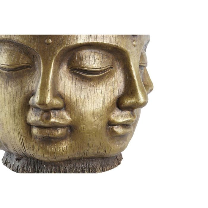 Macetero DKD Home Decor Dorado Madera Magnesio Redondo Buda Oriental 34 x 34 x 30 cm 30 x 34 x 30 cm 1 Macetero DKD Home Decor Dorado Madera Magnesio Redondo Buda Oriental 34 x 34 x 30 cm 30 x 34 x 30 cm 1
