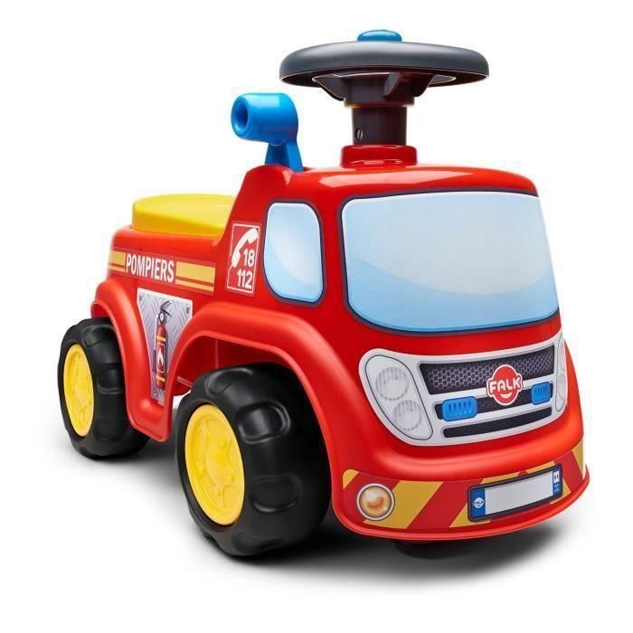 Porta bombero con asiento abatible y volante direccional con bocina Porta bombero con asiento abatible y volante direccional con bocina