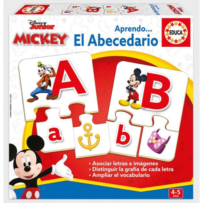 Juego Aprendo el abecedario Mickey Disney 0 Juego Aprendo el abecedario Mickey Disney 0