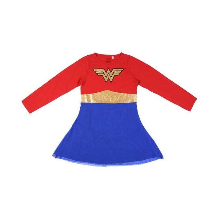 Vestido Wonder Woman Rojo 12 Años Vestido Wonder Woman Rojo 12 Años