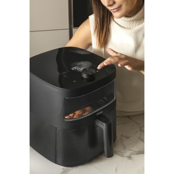 Haier HAF5TWA 011 6,5 L Independiente 2000 W Freidora de aire caliente Negro 7