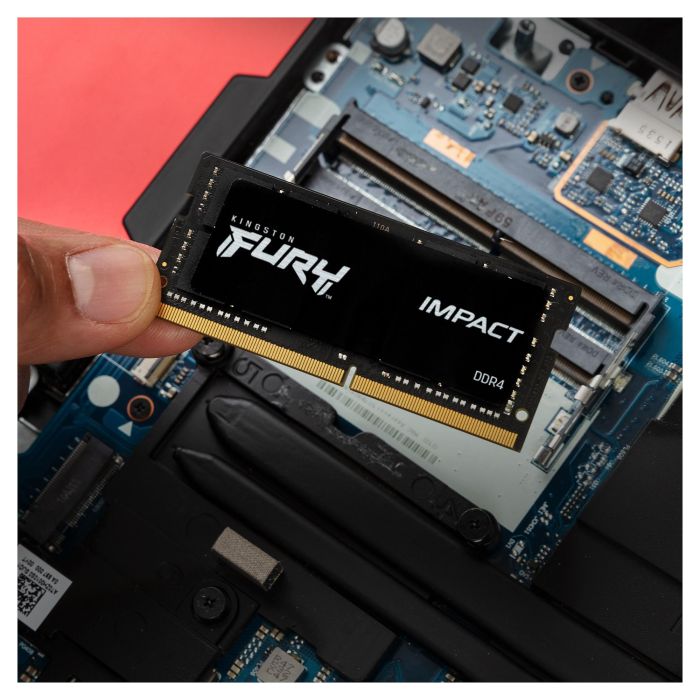 Kingston Memoria RAM FURY Impact 32GB DDR4 3200MHz CL20 SODIMM para Portátil 9