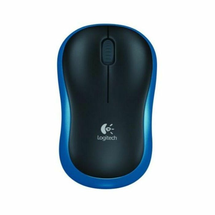 Logitech M185 Ratón Inalámbrico Ergonómico Plug-and-Play Nano Receptor USB, Pila 1 Año, Garantía 3 Años