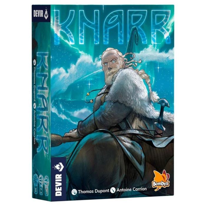 Devir Juego de Mesa Knarr, Juego de Gestión y Exploración Vikinga para 2-4 Jugadores, Duración 30 Minutos 0 Devir Juego de Mesa Knarr, Juego de Gestión y Exploración Vikinga para 2-4 Jugadores, Duración 30 Minutos 0