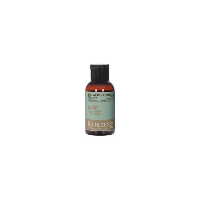 Gel De Baño 2En 1 Menta Mini Viaje 50Ml. Bio Vegan Gel De Baño 2En 1 Menta Mini Viaje 50Ml. Bio Vegan