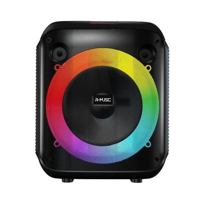 Altavoz inalámbrico de alta potencia - R-MUSIC - Party Boost S - Bluetooth 5.3 - Negro Altavoz inalámbrico de alta potencia - R-MUSIC - Party Boost S - Bluetooth 5.3 - Negro