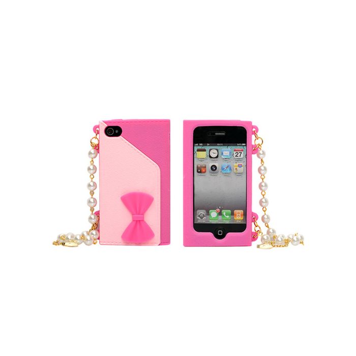 Funda iPhone 4/4S Bolso con Perlas Gadget and Gifts 5