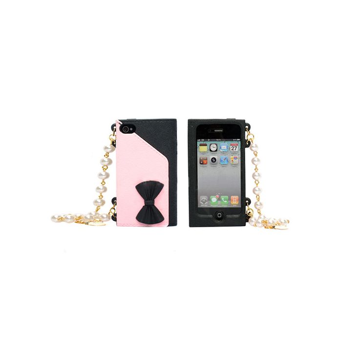 Funda iPhone 4/4S Bolso con Perlas Gadget and Gifts 4