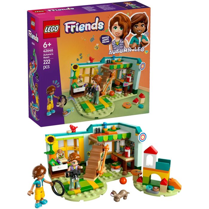LEGO 42646 Friends Habitación de Autumn Set de Construcción con Minipersonajes Autumn y Leo, Hurón y Pájaro para +6 años 13 LEGO 42646 Friends Habitación de Autumn Set de Construcción con Minipersonajes Autumn y Leo, Hurón y Pájaro para +6 años 13