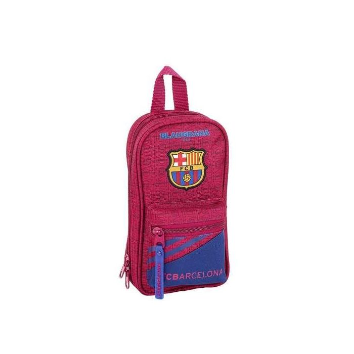 Plumier Mochila F.C. Barcelona 12 x 23 x 5 cm (33 Piezas)