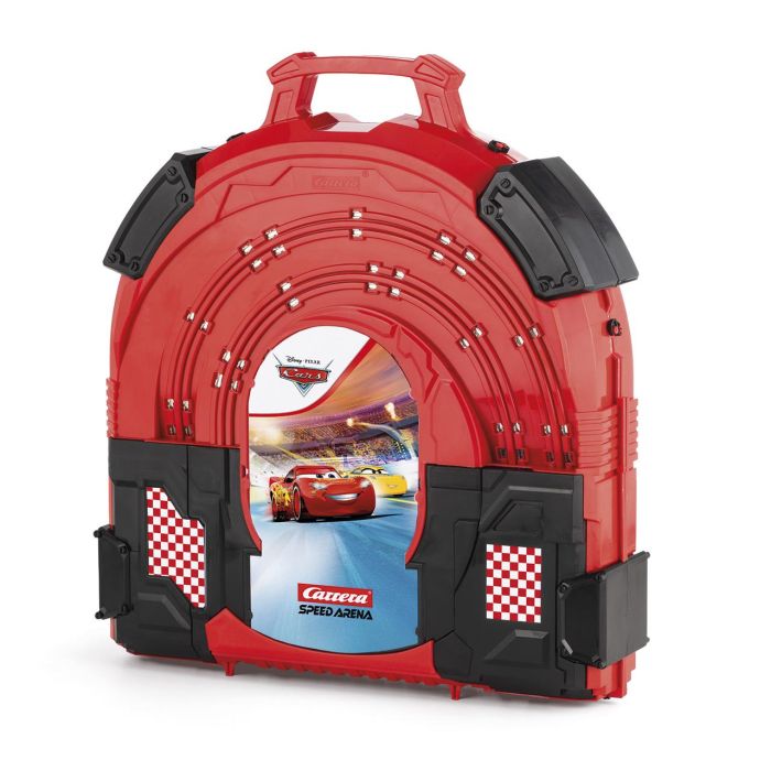 Carrera Set de Pista de Carreras Disney Pixar Cars Speed Arena 2,77m para Niños +3 Años 4 Carrera Set de Pista de Carreras Disney Pixar Cars Speed Arena 2,77m para Niños +3 Años 4