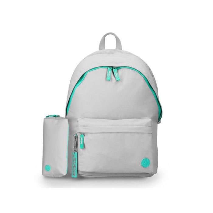 Mochila Antartik Teens 20 L Compartimento Para Portatil Color Gris 420 X 160 X 300 mm 10