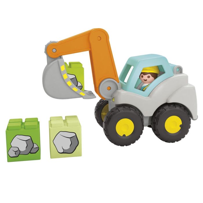Playmobil Pala Excavadora Junior 71684 para Niños +12 Meses 1