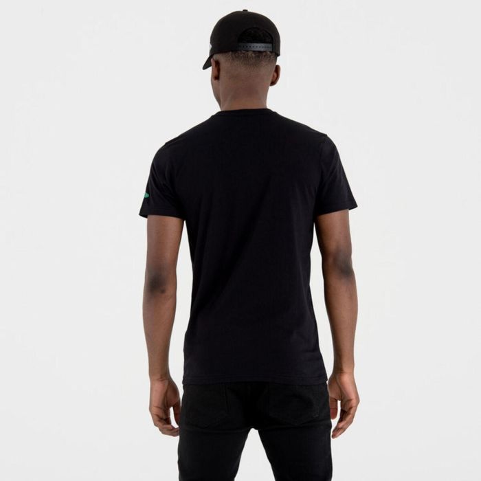 Camiseta Deportiva de Manga Corta New Era NOS NBA BOSCEL 60505459 Negro 2 Camiseta Deportiva de Manga Corta New Era NOS NBA BOSCEL 60505459 Negro 2