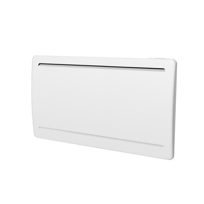 Radiador eléctrico fijo con inercia de secado de cerámica 1500W Rubis oceánico - Diseño galle - White - NF 2