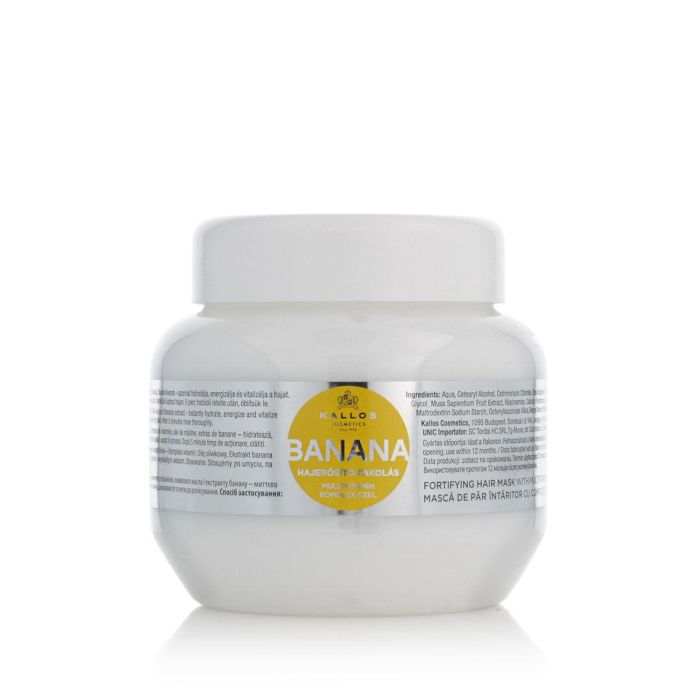 Mascarilla Capilar Nutritiva Kallos Cosmetics Banana 275 ml