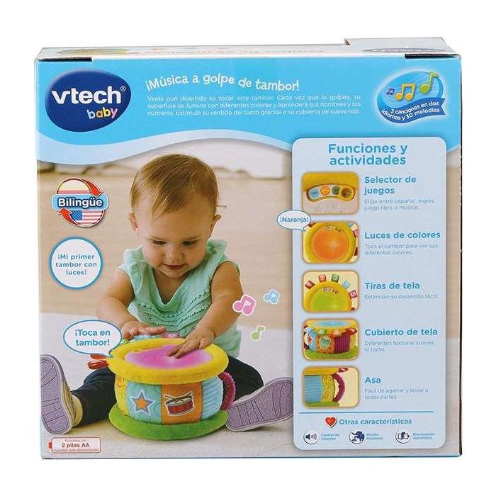Tambor Luces Magicas 80-612547 V-Tech 2 Tambor Luces Magicas 80-612547 V-Tech 2