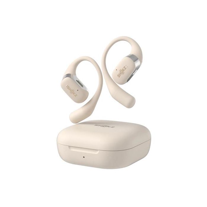 Shokz OpenFit Auriculares Inalámbricos Beige IP54 para Llamadas/Música/Deporte/Uso Diario Bluetooth 5.2 1 Shokz OpenFit Auriculares Inalámbricos Beige IP54 para Llamadas/Música/Deporte/Uso Diario Bluetooth 5.2 1