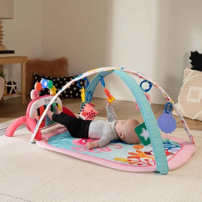 Baby Einstein BAB0074451174139 Tapete de Juego 4 en 1 Niña con Piano, Melodías Patadas, Juguetes Sensoriales Arch, Multilingüe 1 Baby Einstein BAB0074451174139 Tapete de Juego 4 en 1 Niña con Piano, Melodías Patadas, Juguetes Sensoriales Arch, Multilingüe 1