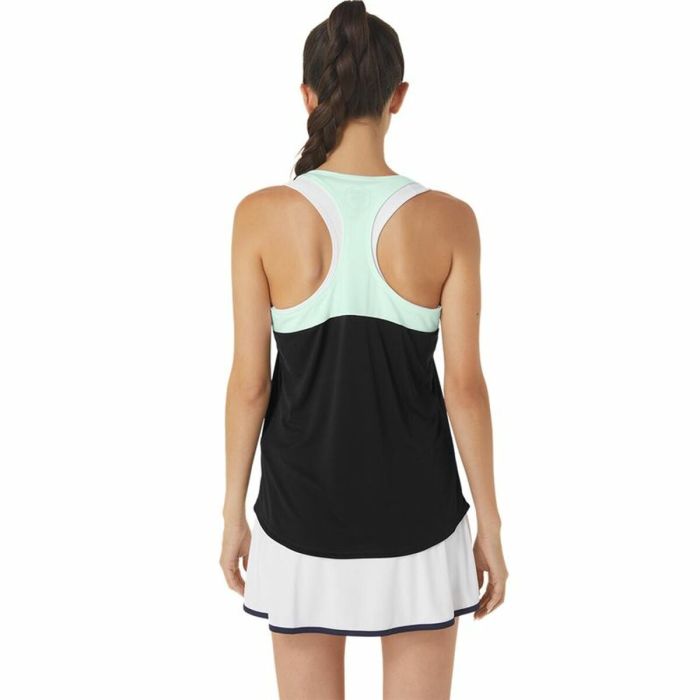 Camiseta de Tirantes Mujer Asics Court Negro 4