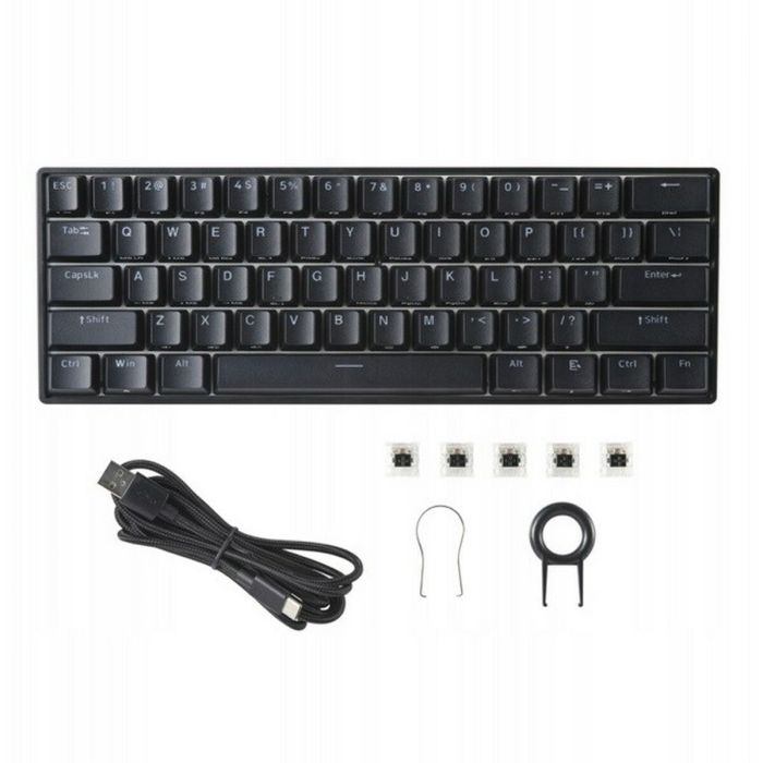 Teclado mecánico Mad Catz KS63NMUSBL000-0 Negro Multicolor Monocromo 3 Teclado mecánico Mad Catz KS63NMUSBL000-0 Negro Multicolor Monocromo 3