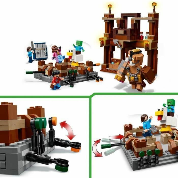 LEGO 21272 Minecraft The Woodland Manor Ring - Juego de construcción para niños a partir de 10 años 4