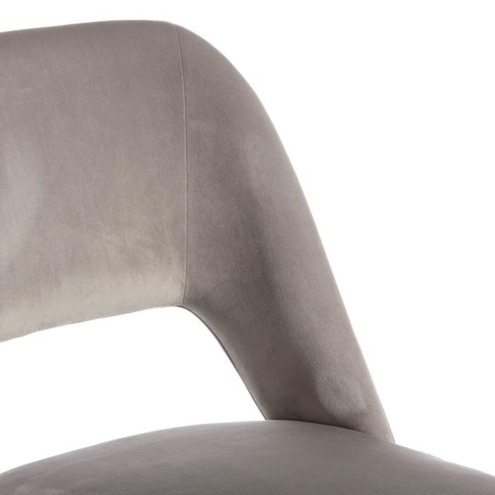 Silla Plata Tejido-Metal 45 X 46 X 83 cm