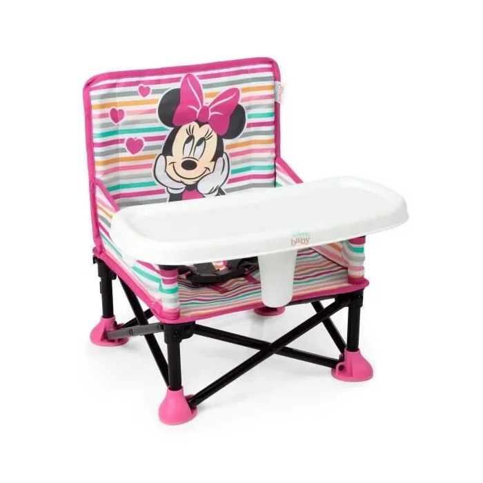 Disney Baby DIS74451172012 Silla Elevadora Minnie Mouse, Elevador Pop 'n Sit, Práctico y Compacto para Interior y Exterior, Plegado Rápido, Rosa 0 Disney Baby DIS74451172012 Silla Elevadora Minnie Mouse, Elevador Pop 'n Sit, Práctico y Compacto para Interior y Exterior, Plegado Rápido, Rosa 0