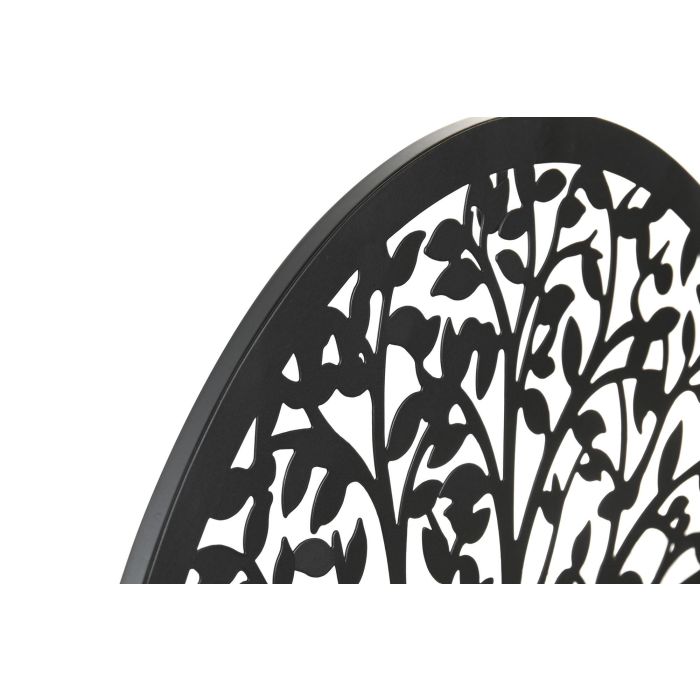 Decoracion Pared Shabby DKD Home Decor Negro 1 x 40 x 40 cm (4 Unidades) 1 Decoracion Pared Shabby DKD Home Decor Negro 1 x 40 x 40 cm (4 Unidades) 1