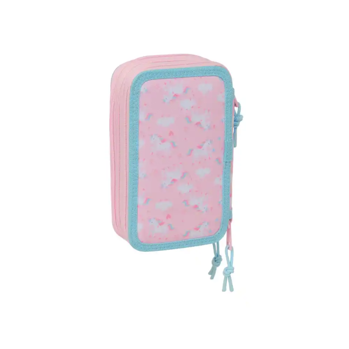 Safta Plumier escolar Glowlab kids Triple Cremallera 37 Piezas 195x125x55 mm 1